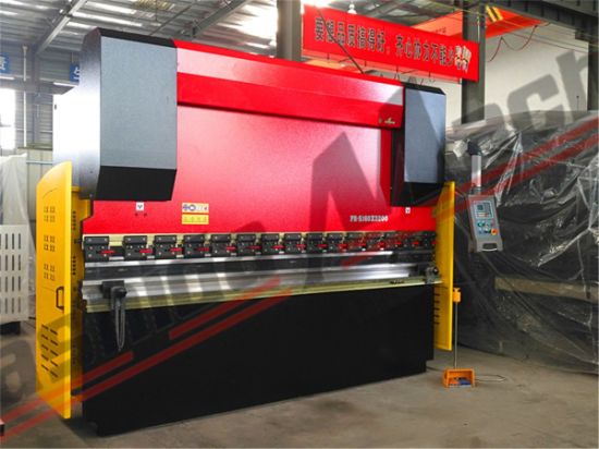 Wc67K 160t/3200 Máquina dobladora de prensa automática hidráulica Nc