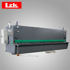 Máquina cortadora hidráulica de placa de acero QC11K de 6X6000 mm de largo