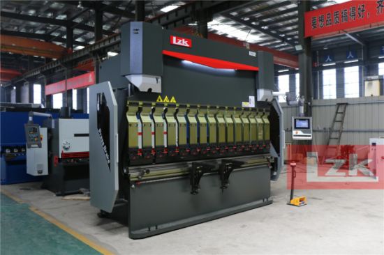 Carpeta de placa de acero CNC hidráulica de 100 toneladas